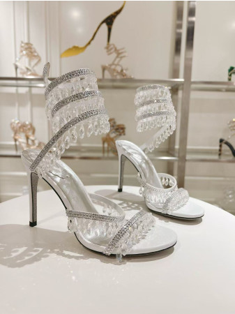 UA RENÉ CAOVILLA CHANDELIER SANDAL 95mm