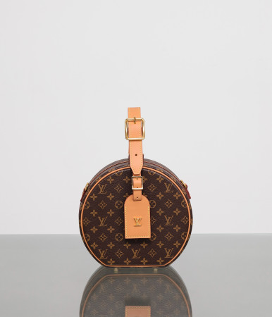 LV Petite Boite Chapeau M43514 6.9 x 6.5 x 3 inches