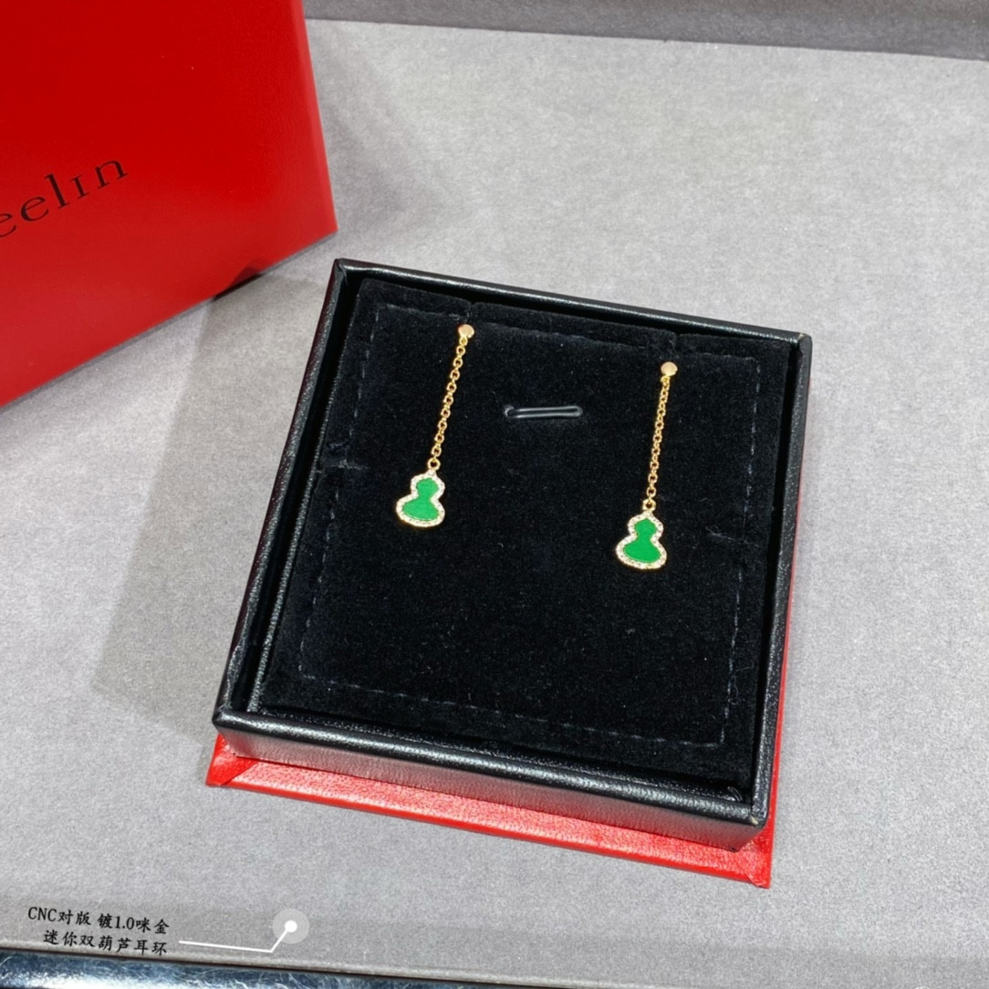 Qeelin Mini Gourd Earrings