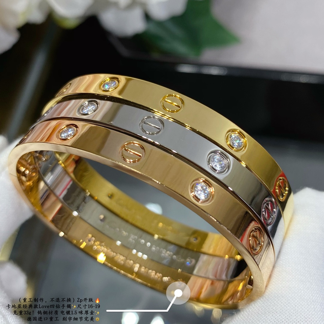 ca*t*er love four Di*m*nd bracelet(no returns or exchanges accepted)
