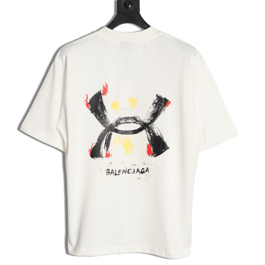 Ba*len*cia*ga 25ss short-sleeved t-shirt