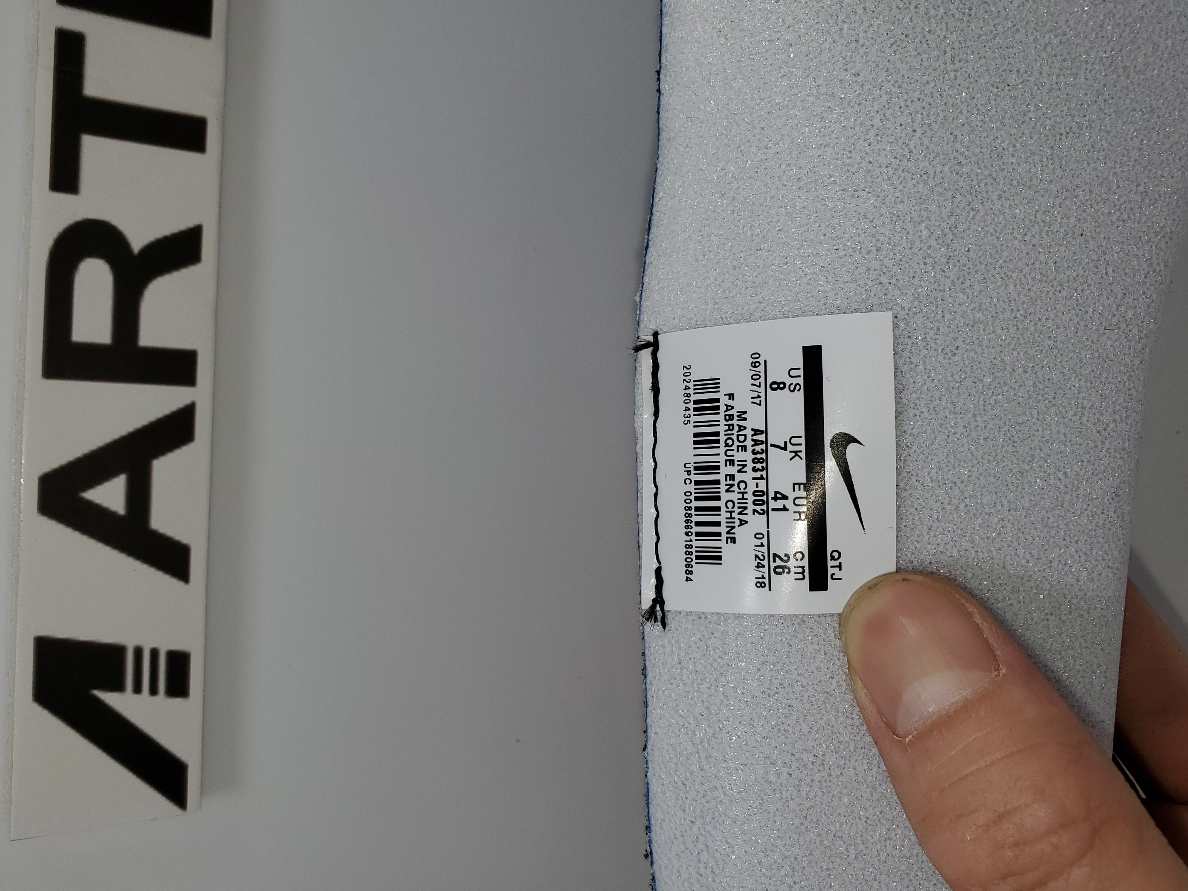 Air VaporMax Off-White Black