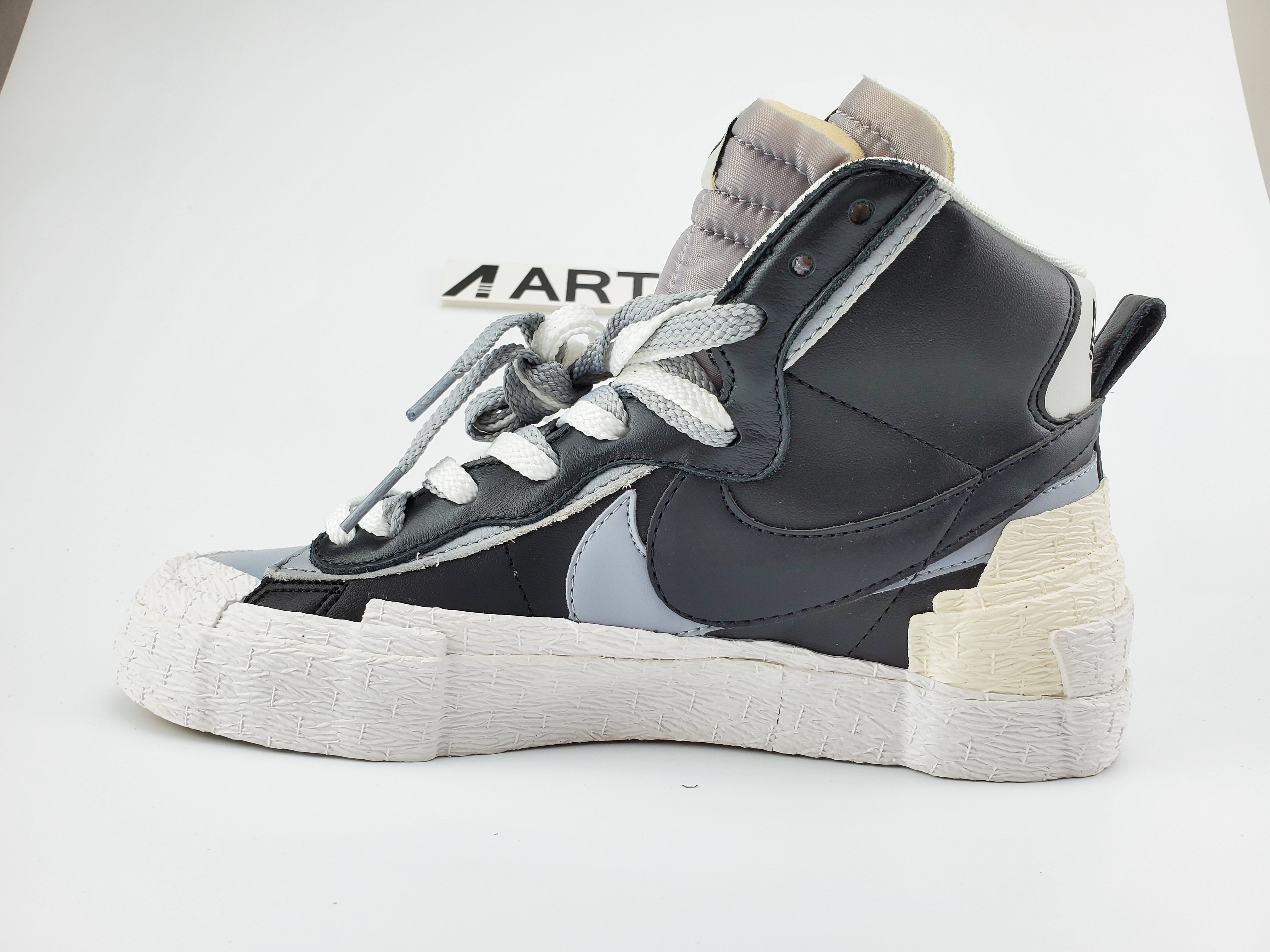Nike Blazer High Sacai Black Grey