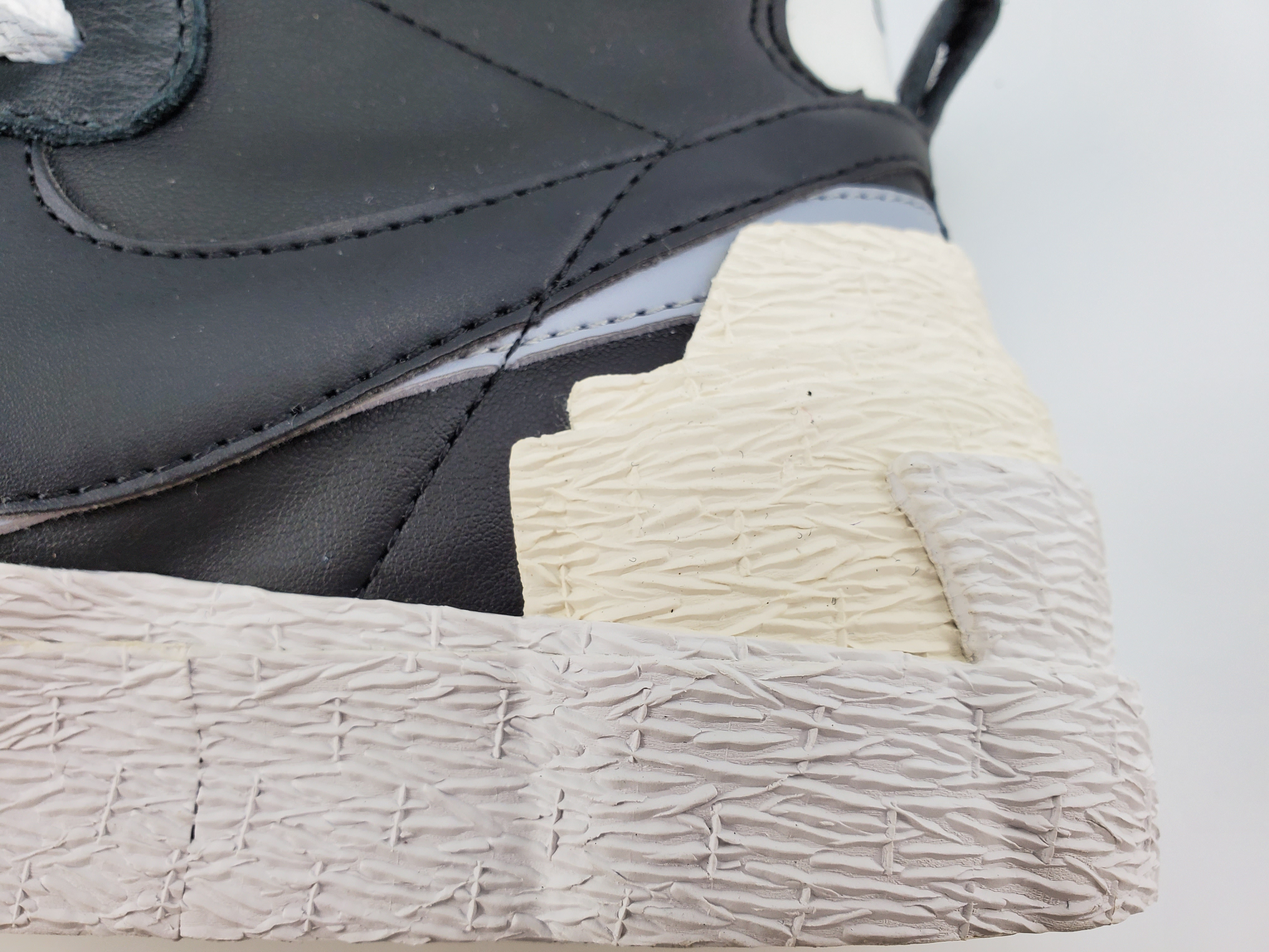 Nike Blazer High Sacai Black Grey