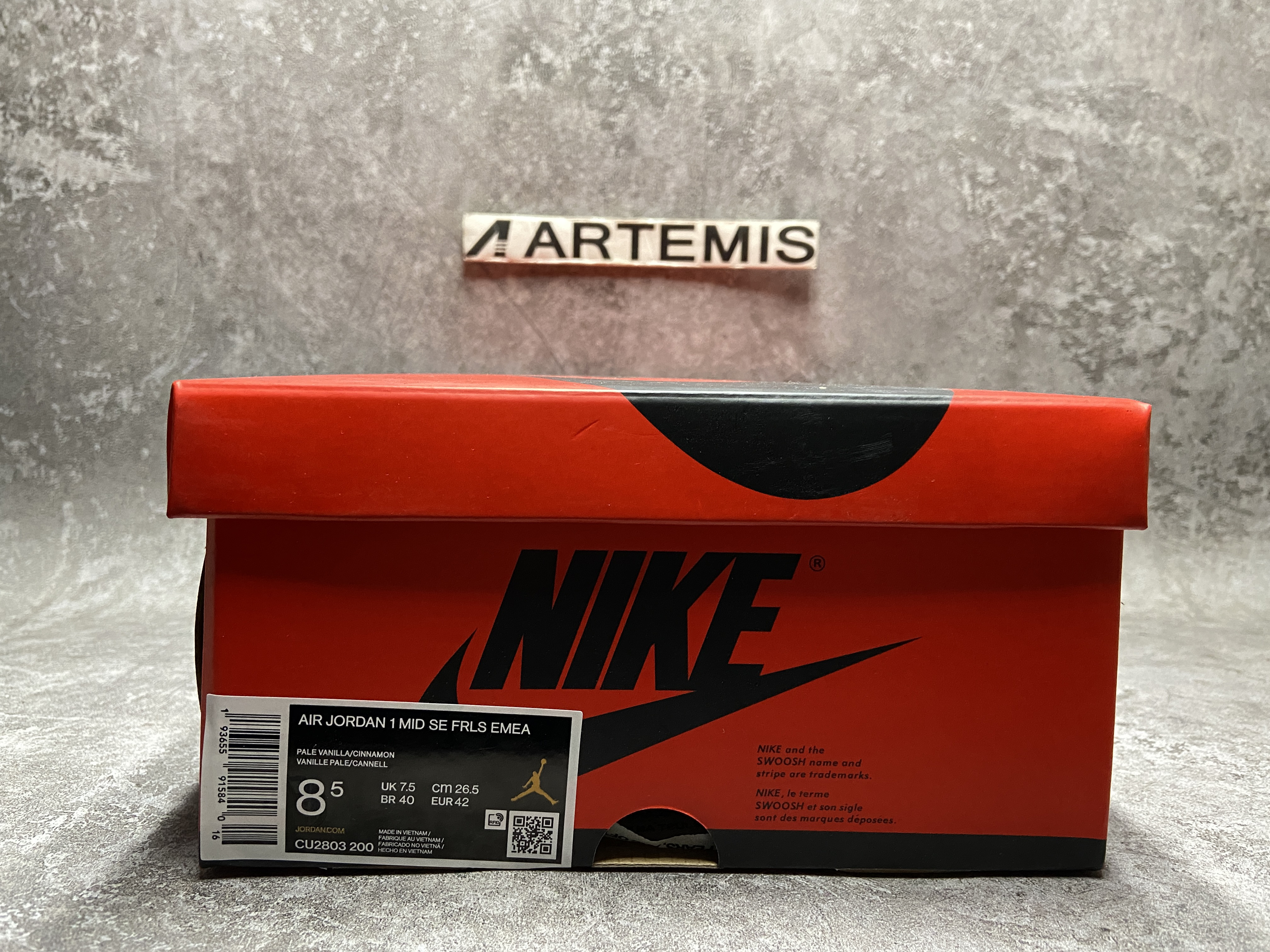 air jordan 1 mid se fearless Ma*s*n chateau rouge