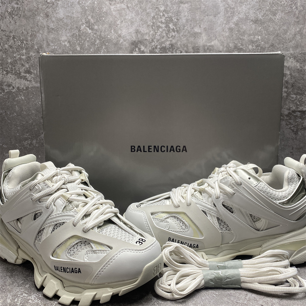 Balenciga Track Sneaker Grey White
