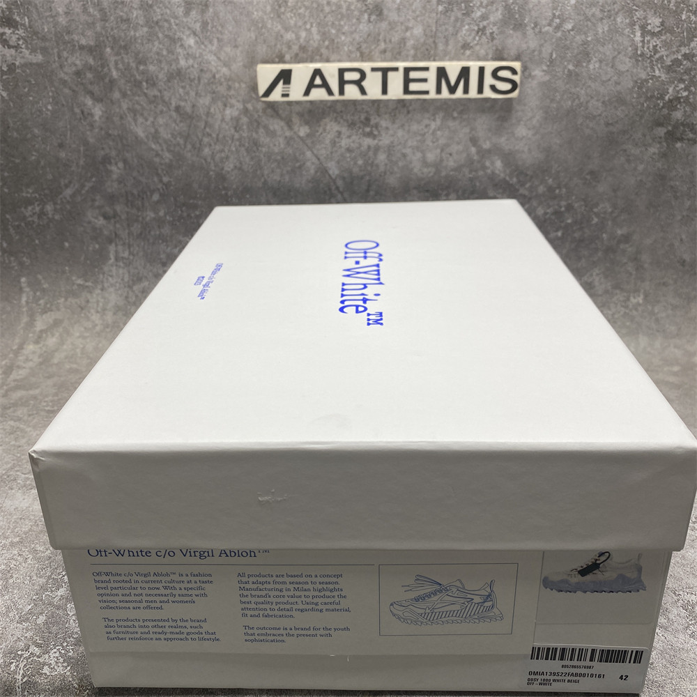 OFF-WHITE ODSY-1000 WHITE BLUE