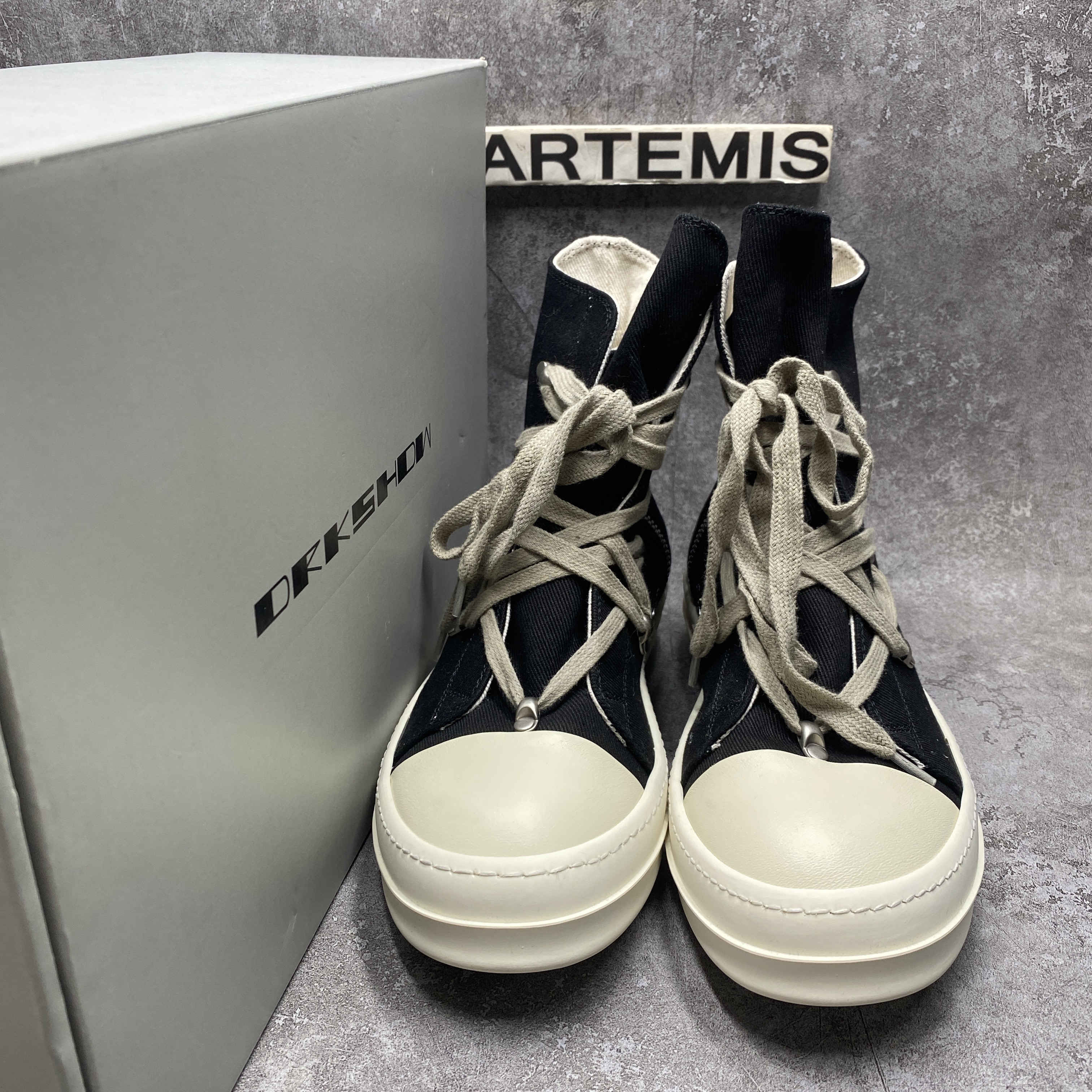 Rick Owens DRKSHDW Strobe Hexa Black