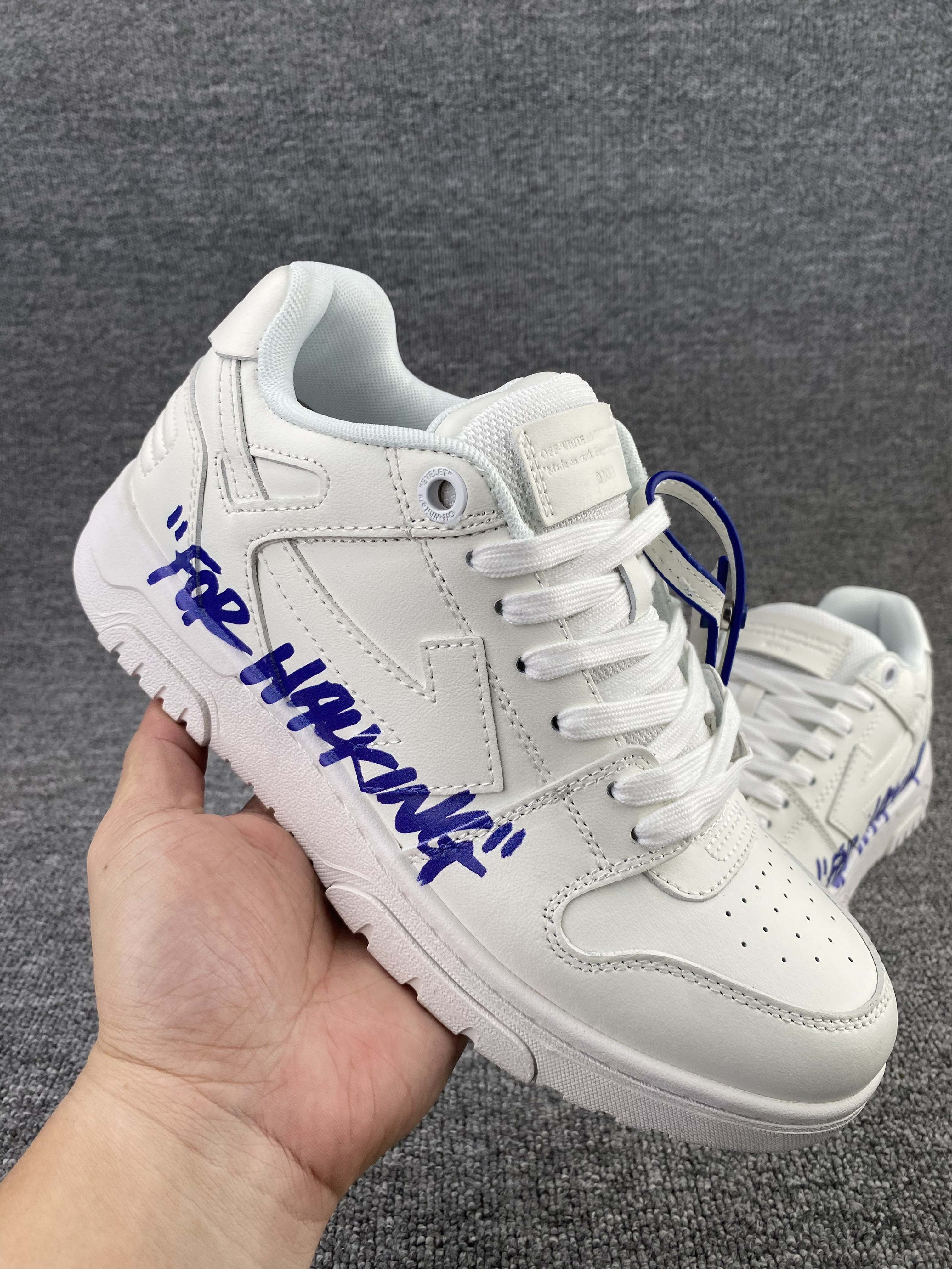 UA OFF-WHITE Out Of Office OOO Low Tops