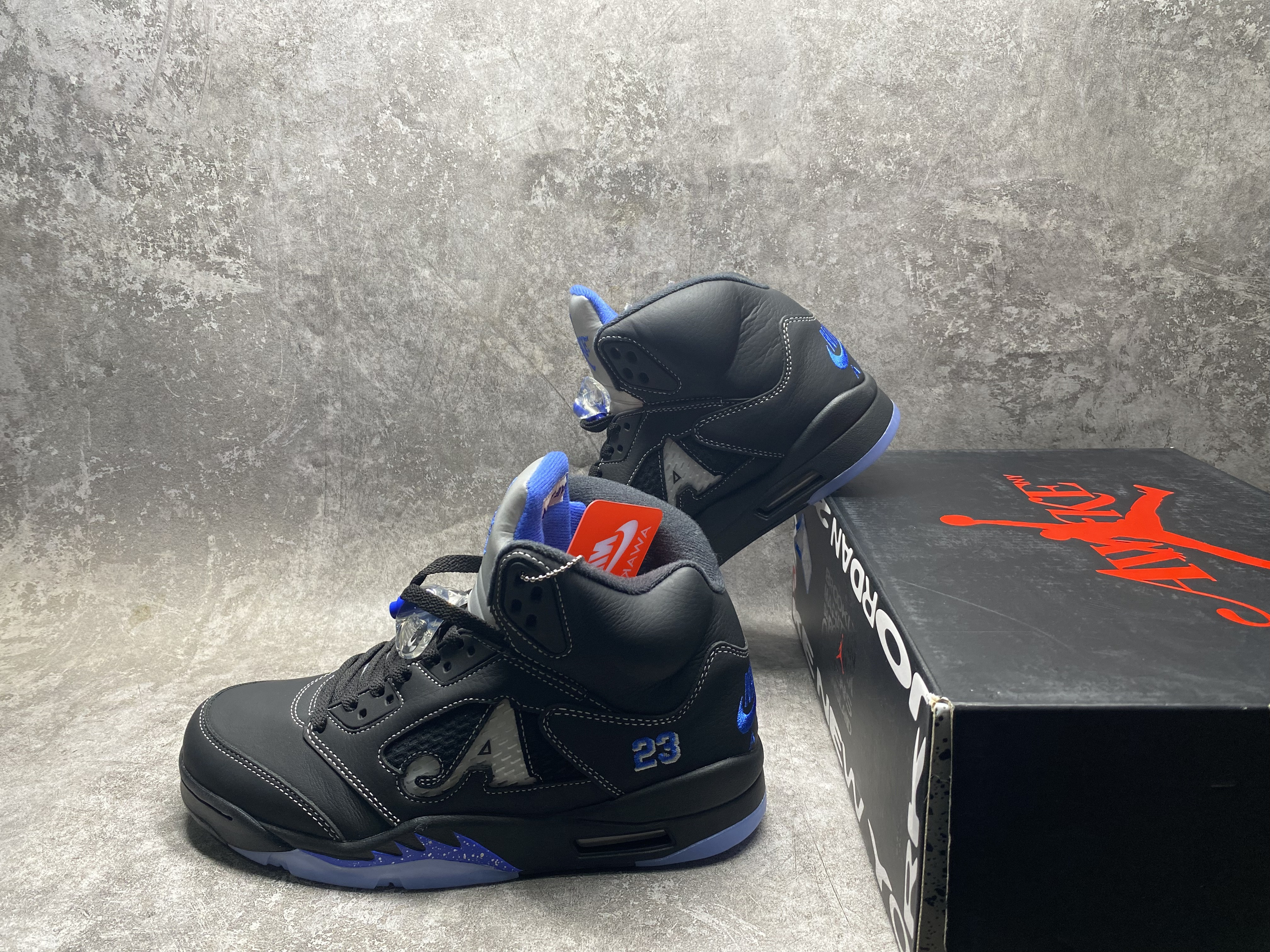 UA Jordan 5 Retro Awake NY Black