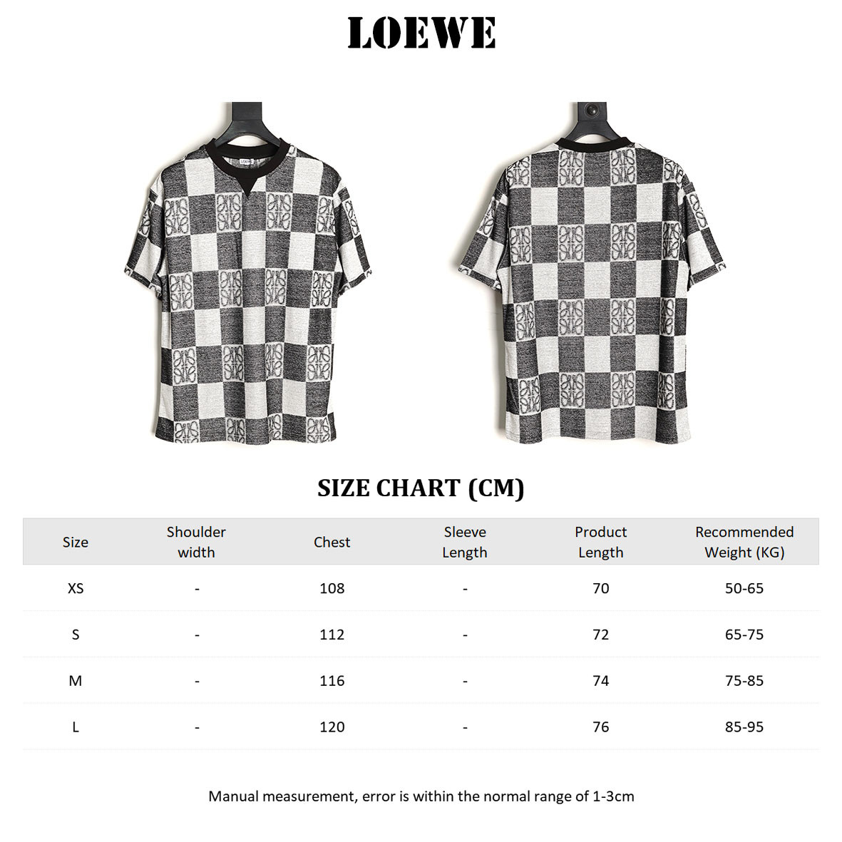 L0ew* 25ss short-sleeved t-shirt