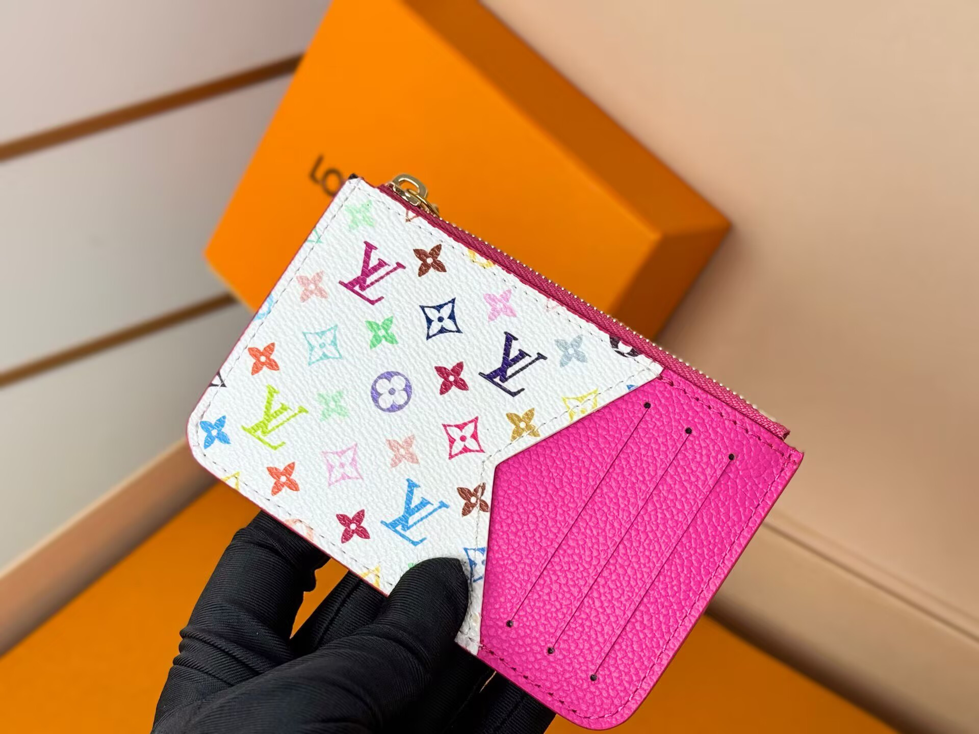 LV x TM Romy Card Holder M14155 12 x 8 x 0.8 cm