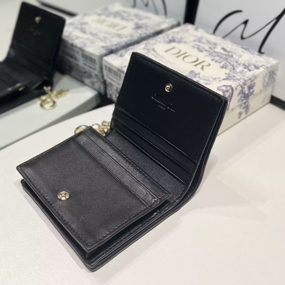D*or mini lady D*or gardenia wallet 11x9x3cm