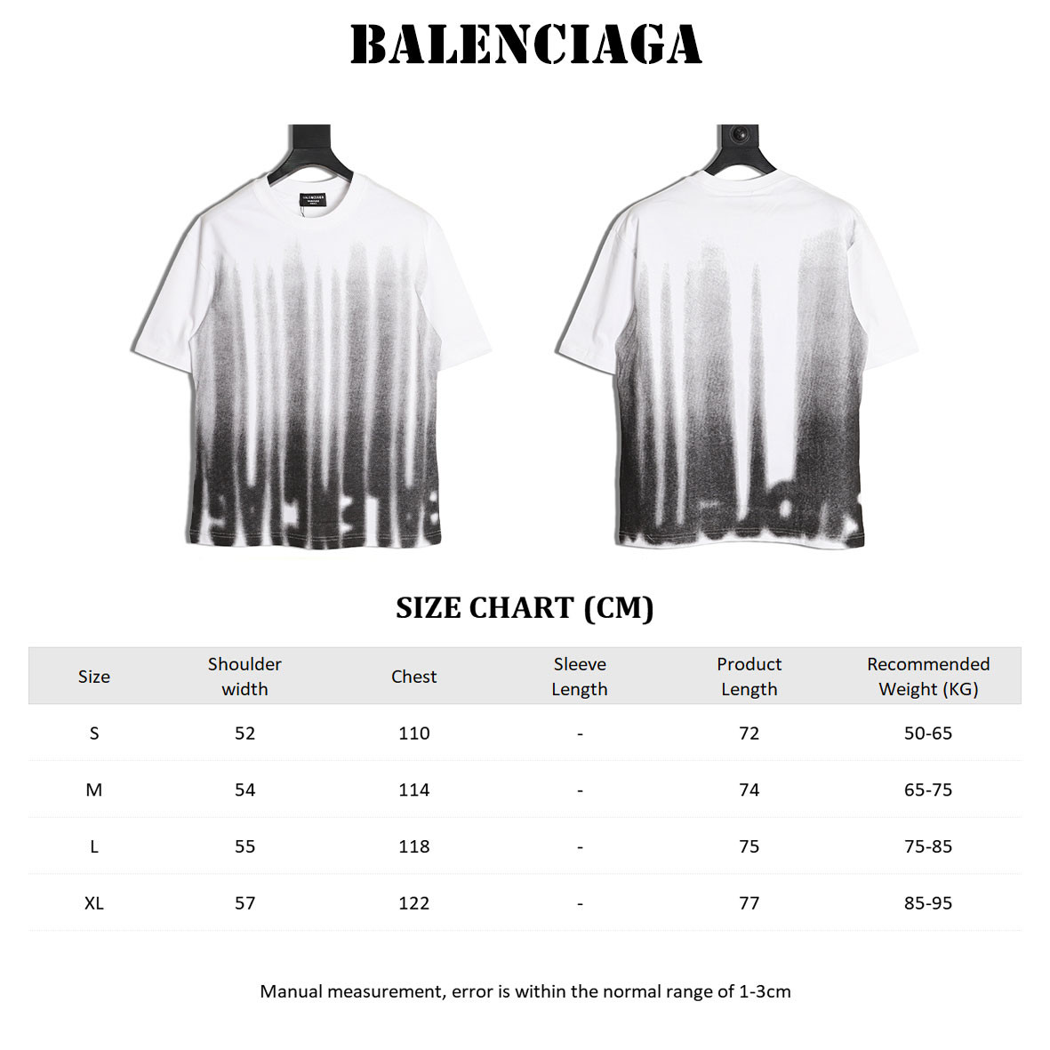 Balenciga 24ss Short-sleeved T-shirt