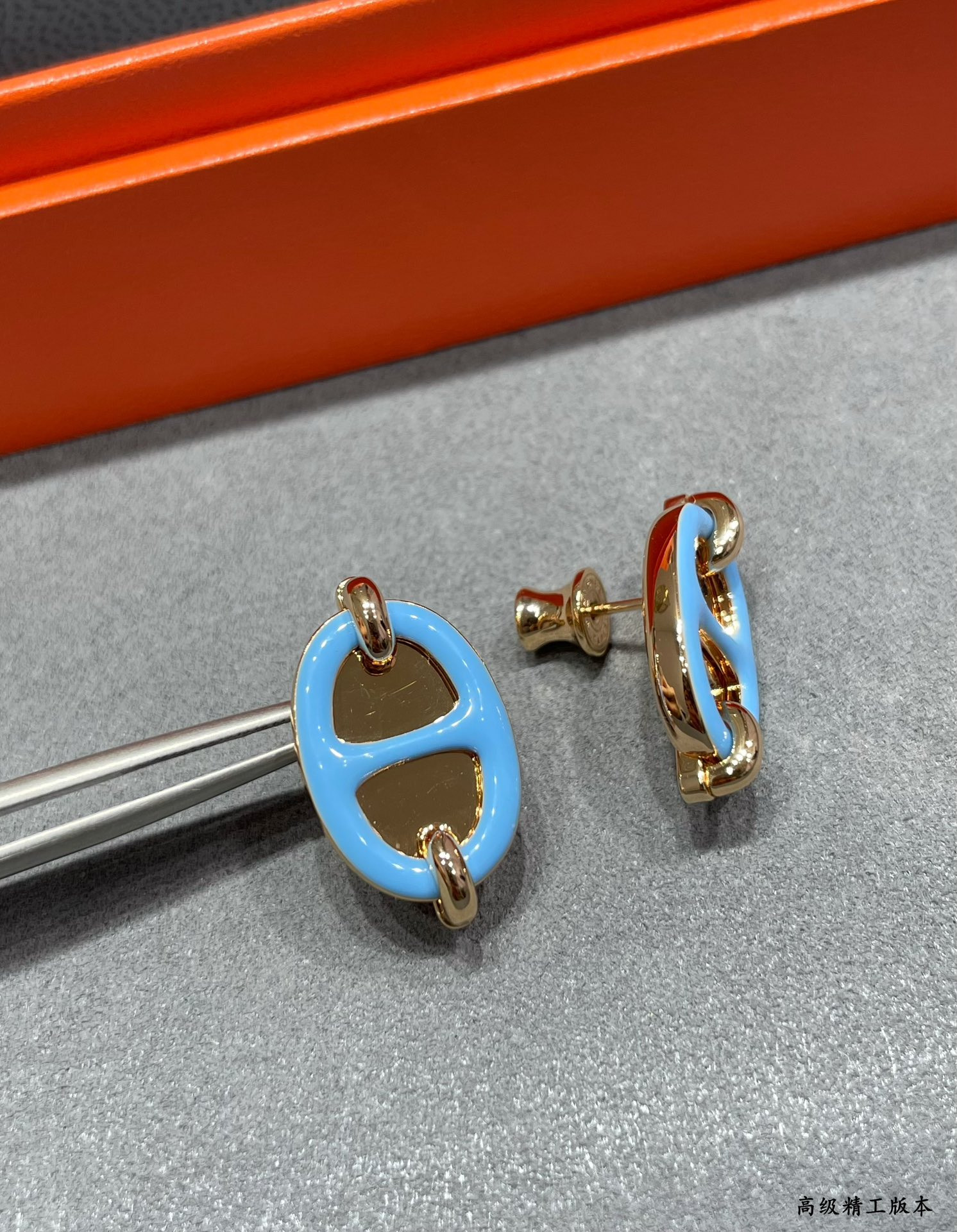 H**me5 mini maillon earrings