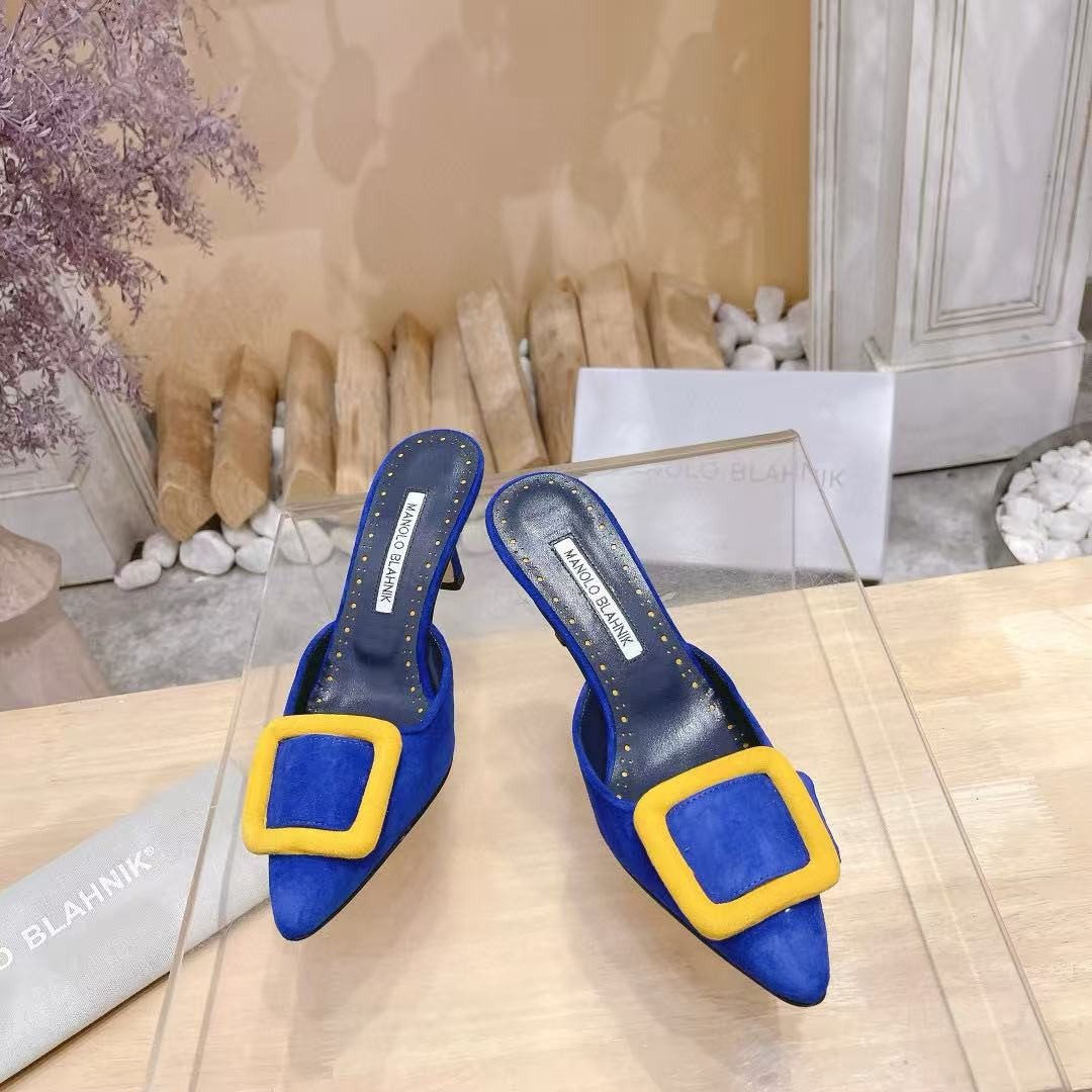 ua man010 B1ahn*k mules 7.5cm