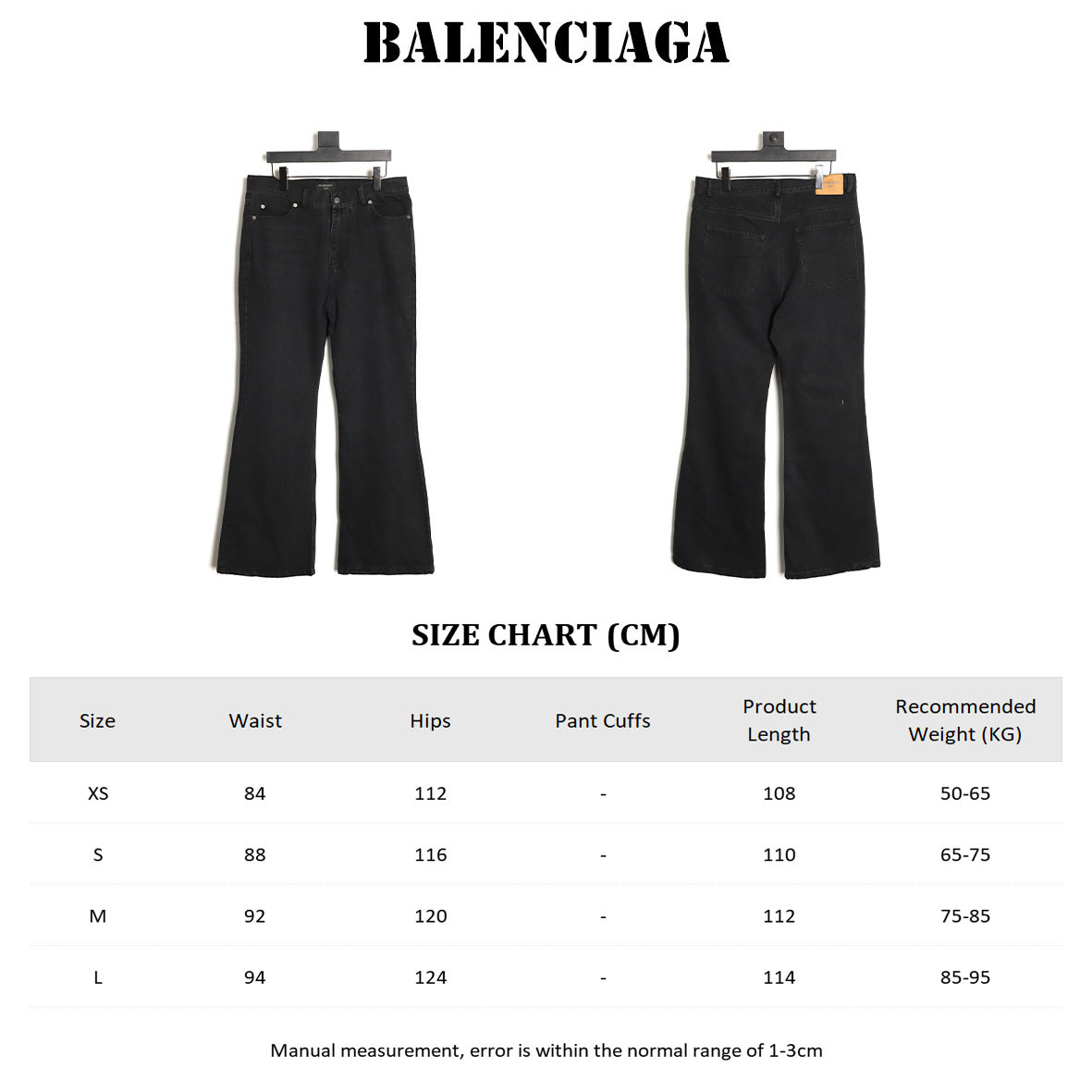 Ba*len*cia*ga 25fw jeans