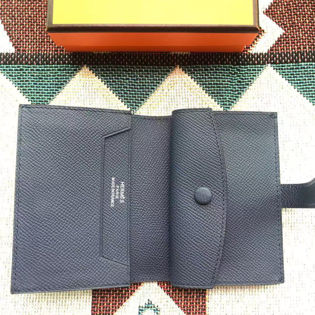 H**mes bearn wallet 11x8.5x2.5cm