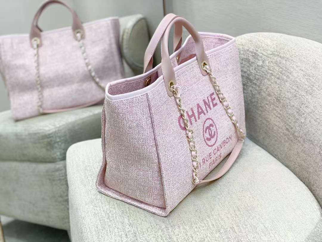 Ch*el deauville tote 38cm 38-30-18cm