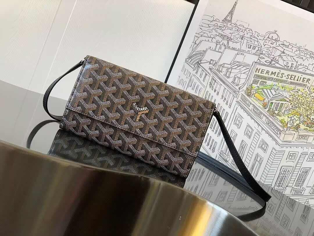 Go*ard varenne continental wallet 19x 3.3x 12cm