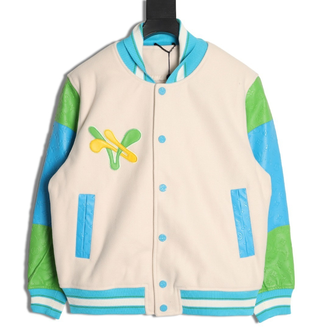 l0*is V*t0n lv baseball jacket