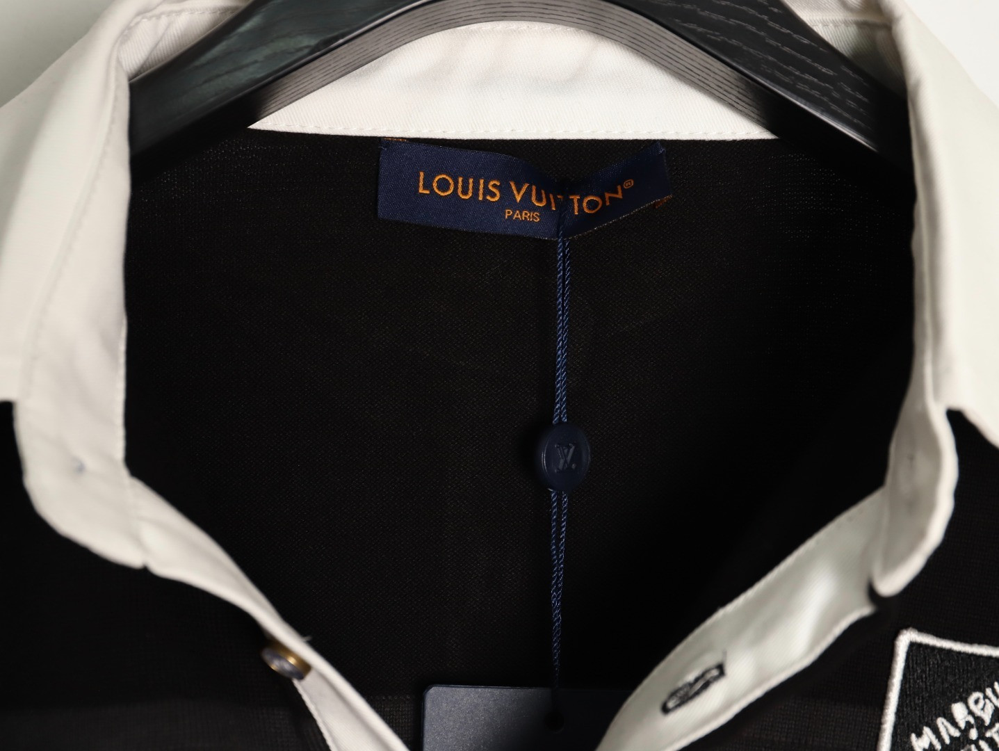 l0*is V*t0n lv knitting polo shirt