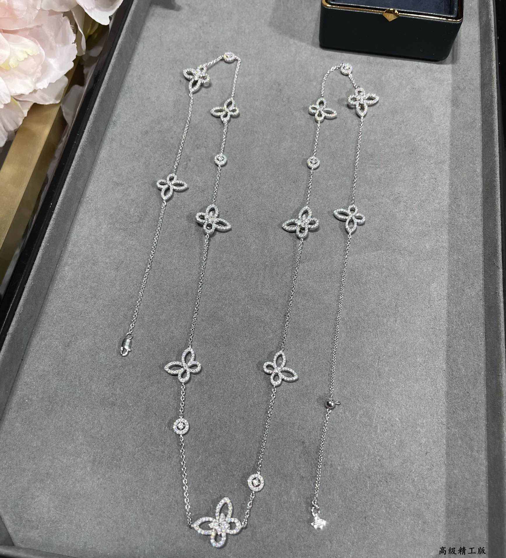Graff Eleven butterflies Necklace 90cm