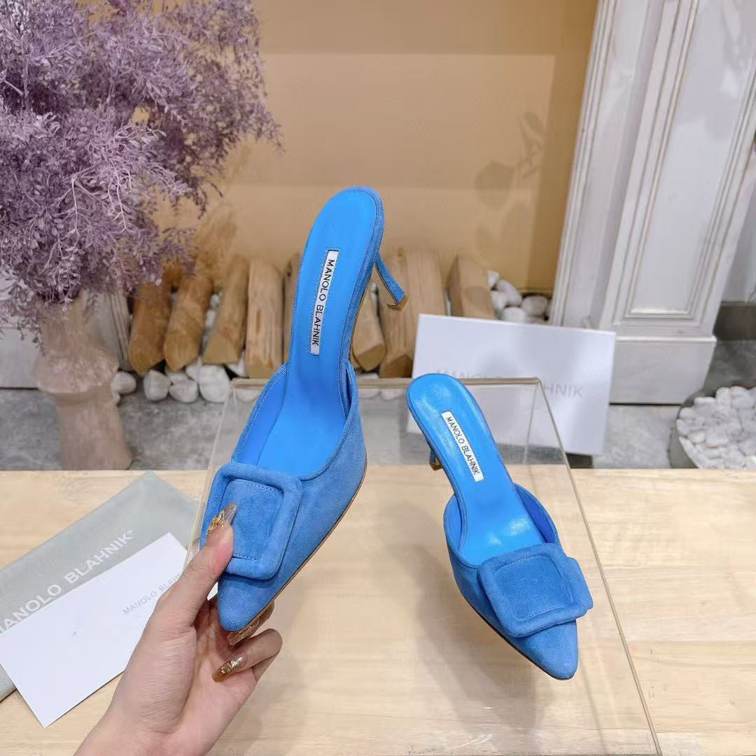ua man010 B1ahn*k mules 7.5cm