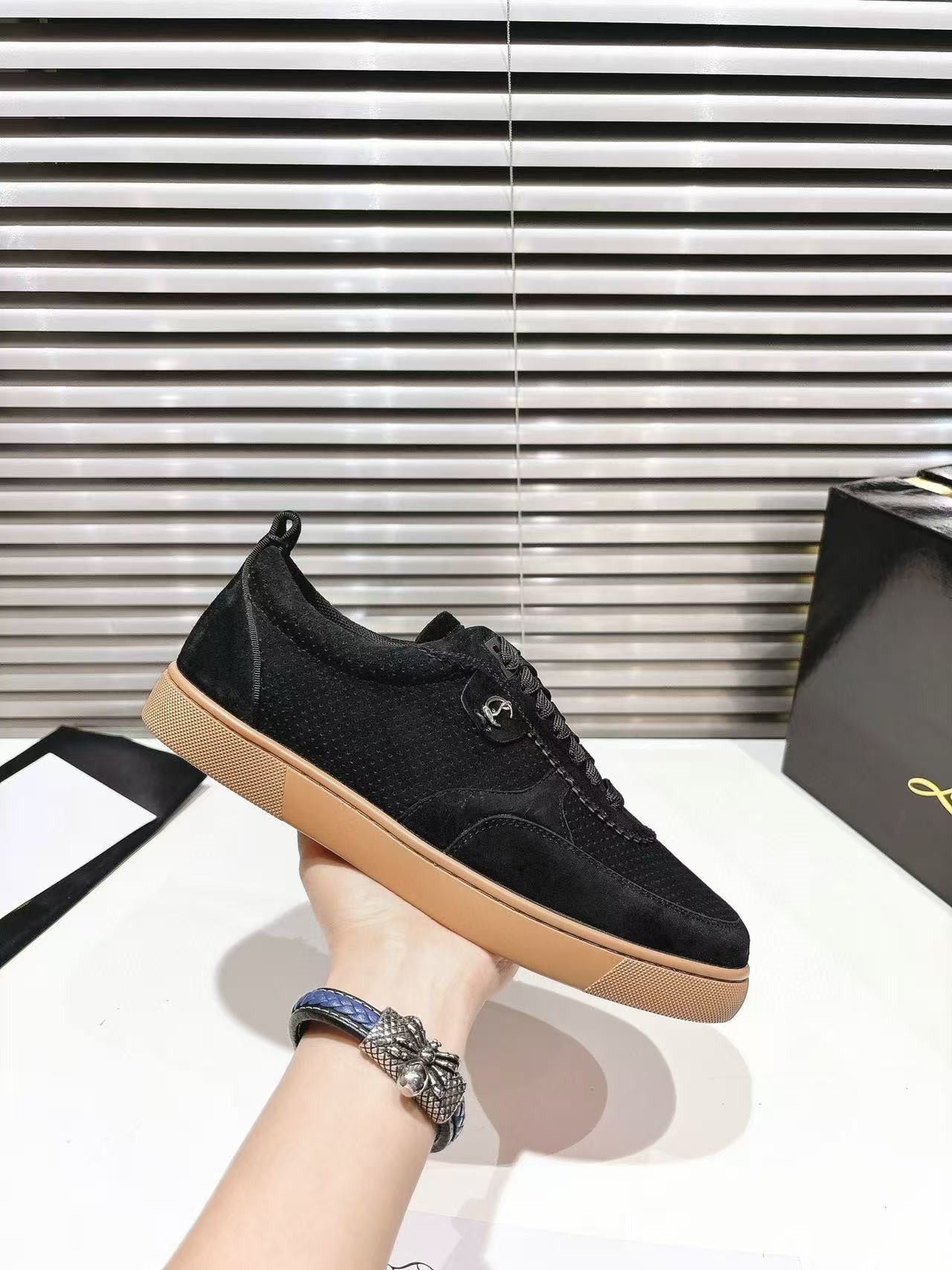 ua Ch**an louboutin sneaker