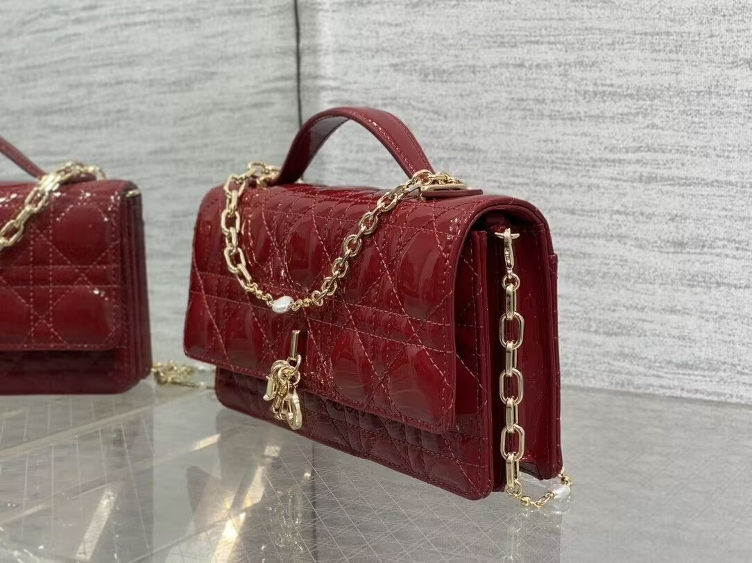 miss D*or mini handbag 21x11.5x4.5cm