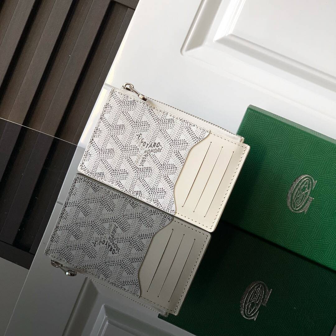 Go*ard bourbon zipped card holder 12.5x1x8.4cm
