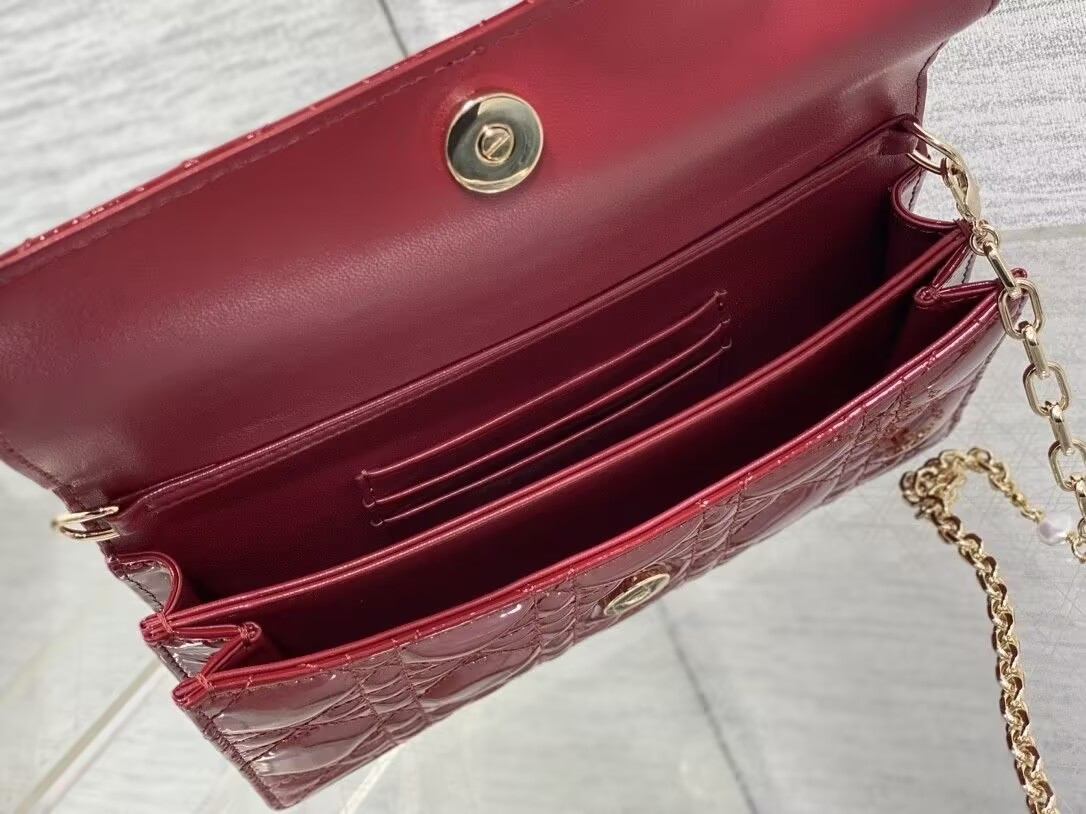 miss D*or mini handbag 21x11.5x4.5cm