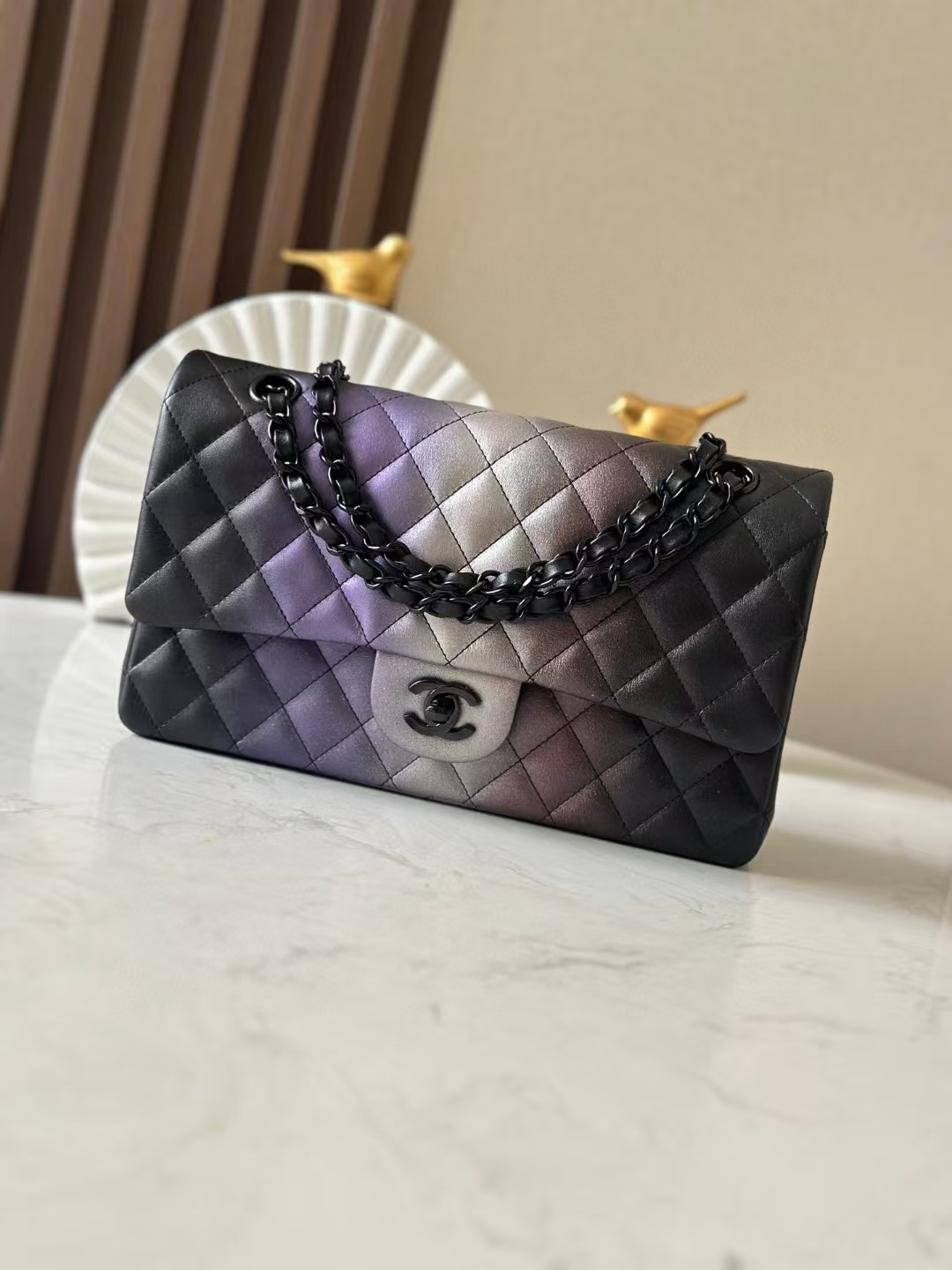 Ch*el classic flap handbag cf 25.5x 15x6cm