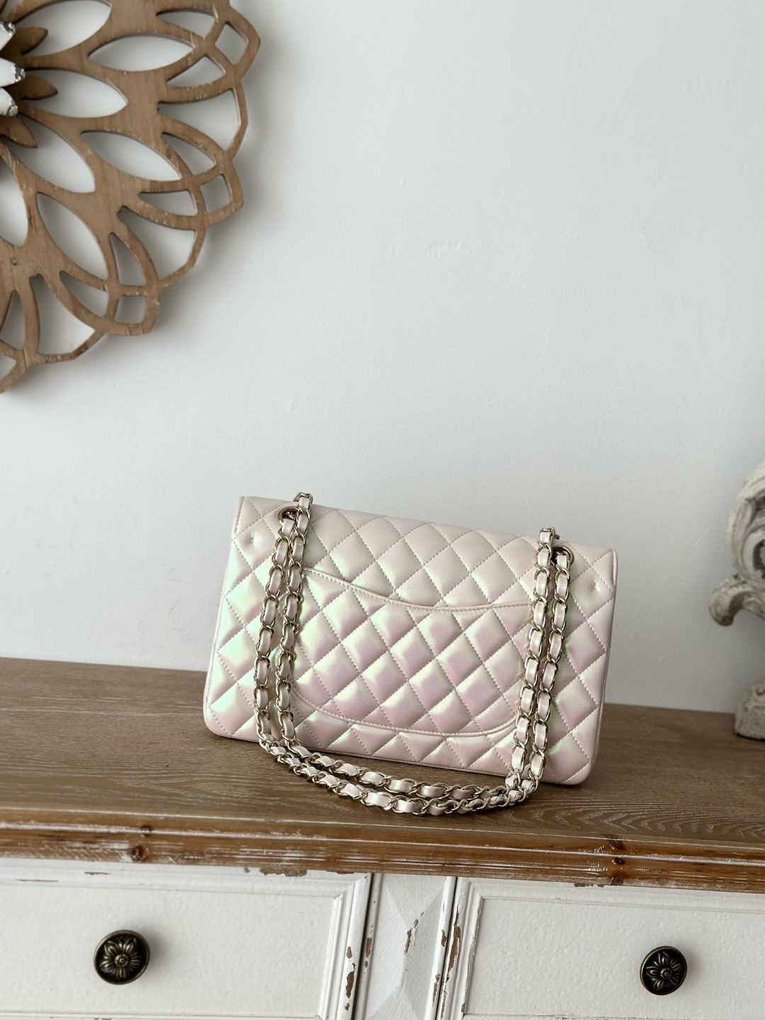 Ch*el classic flap handbag cf 25.5x 15x6cm