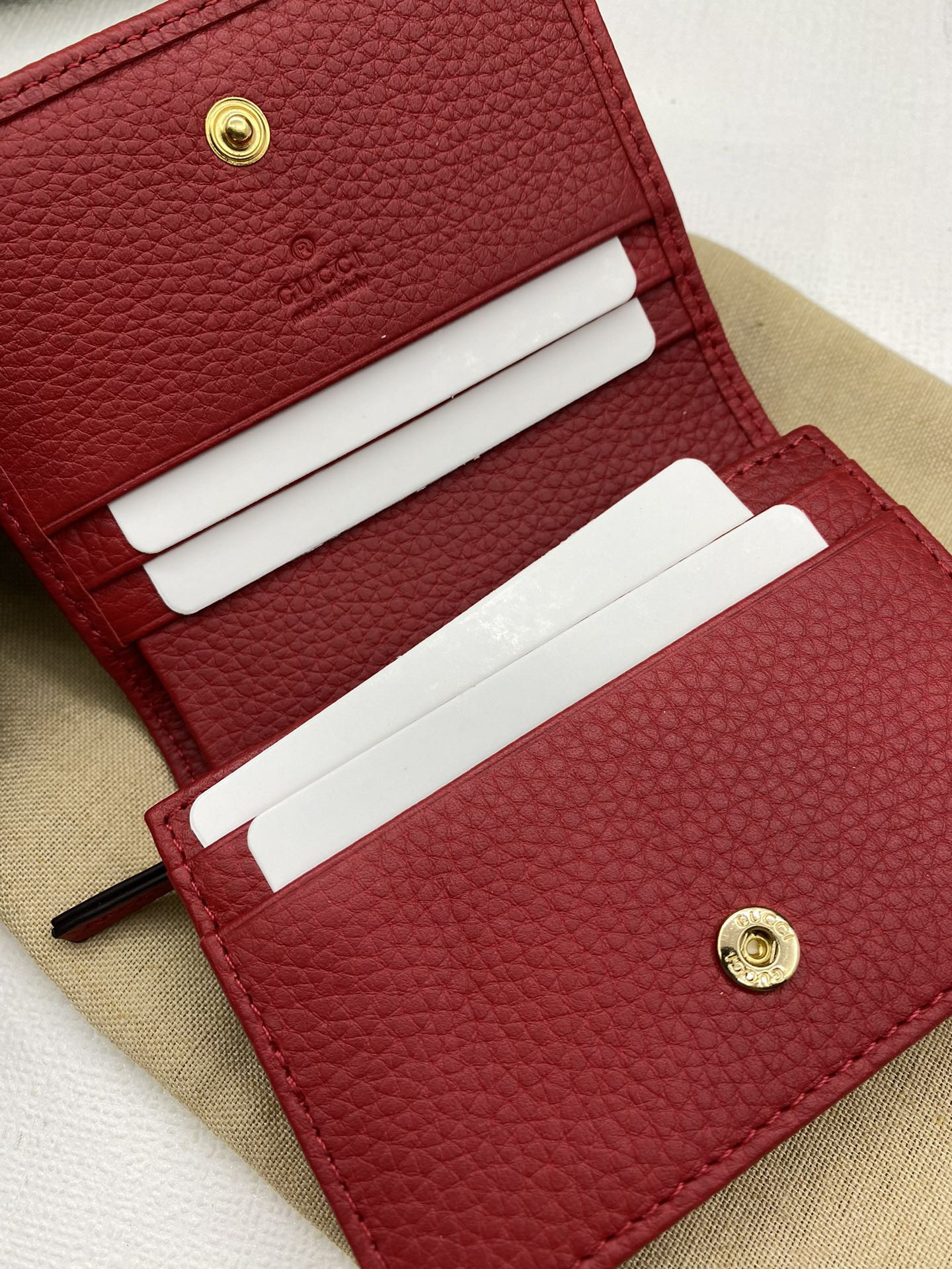 G*u*i huhu card wallet 11x8.5x3cm