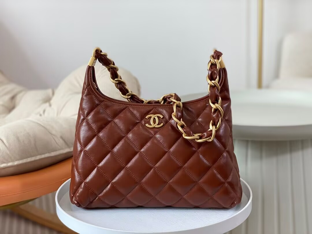 Ch*el hobo bag 30×28×11cm