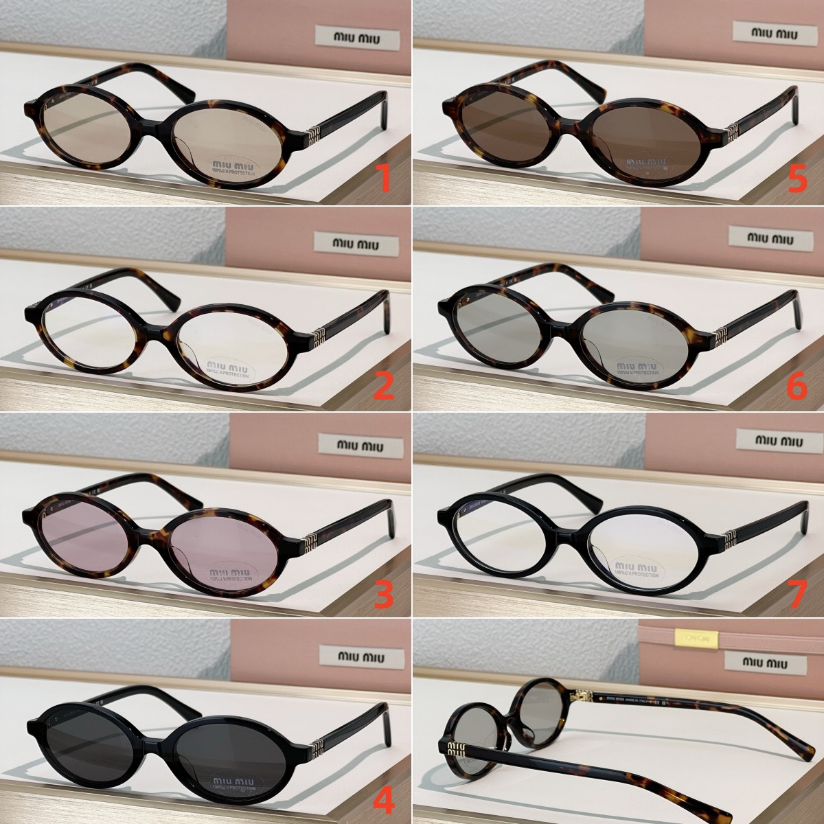 Miu Miu Glasses SMU04Z 50-18-140