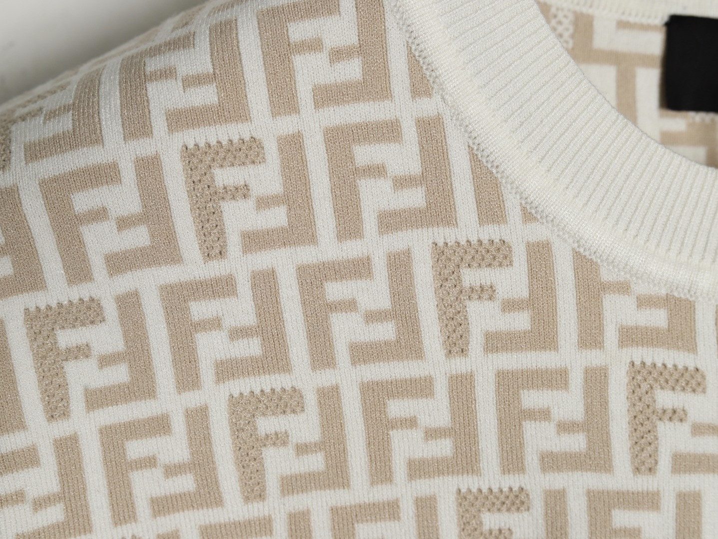 F**di fd knitting short-sleeved