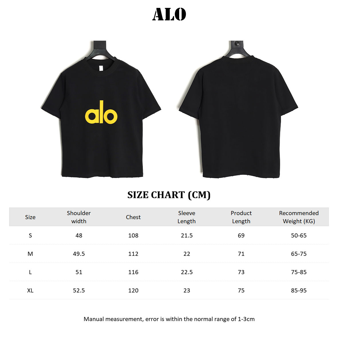 ALO 25SS Short-sleeved T-shirt