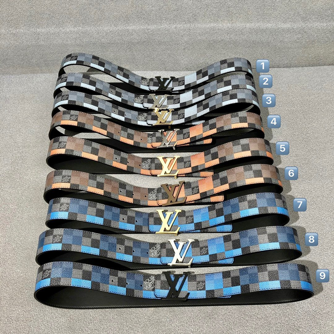 LV INITIALES 40 MM REVERSIBLE BELT