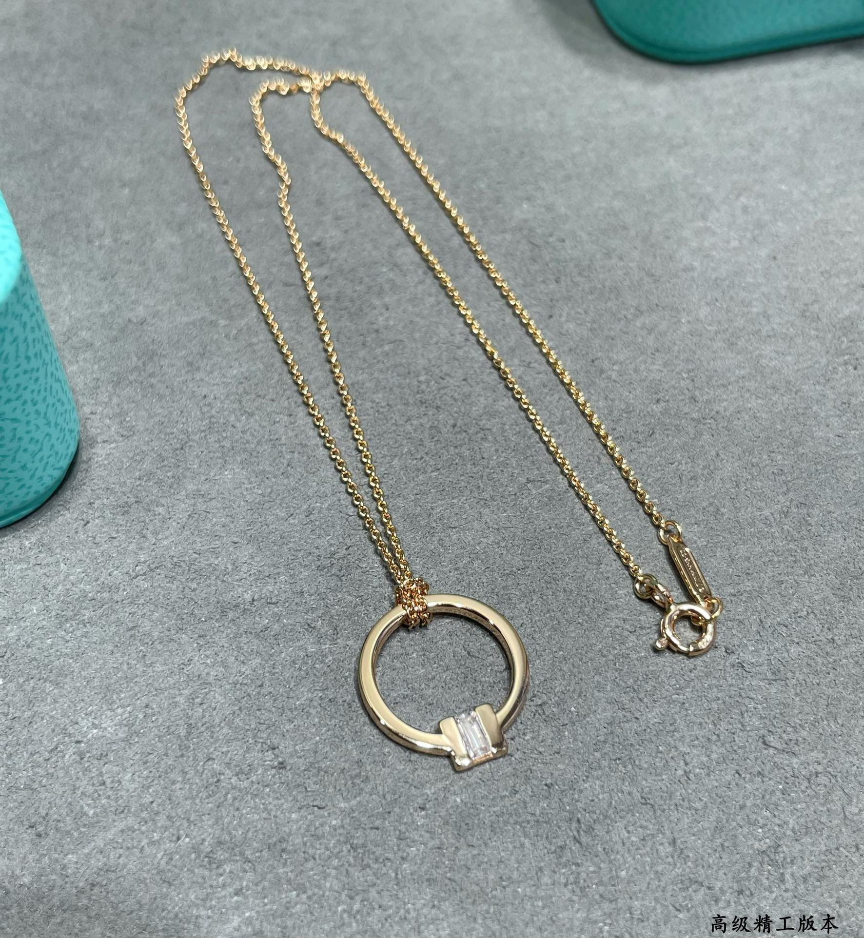 T*f*ny & co. double t necklace ag925