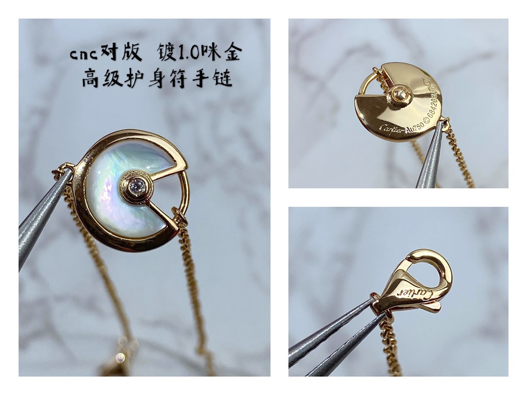 Ca*t*er amulet bracelet