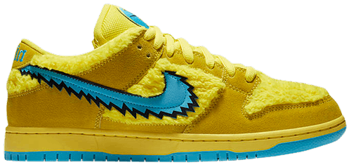 Grateful Dead x Nike SB Dunk Low Yellow Bear