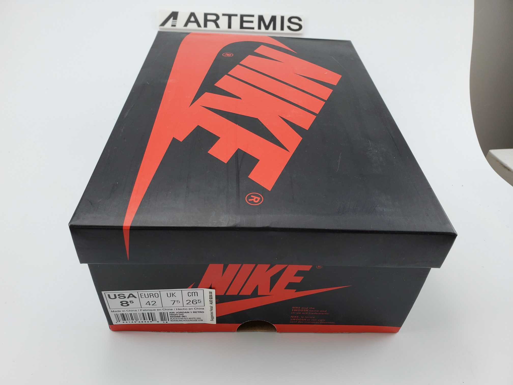 Air Jordan 1 Retro High OG “Gym Red”