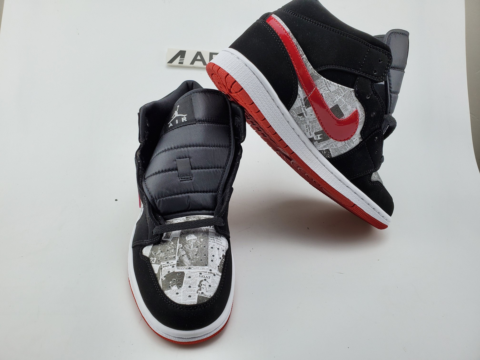 Air Jordan 1 Mid Newspaper Air Times
