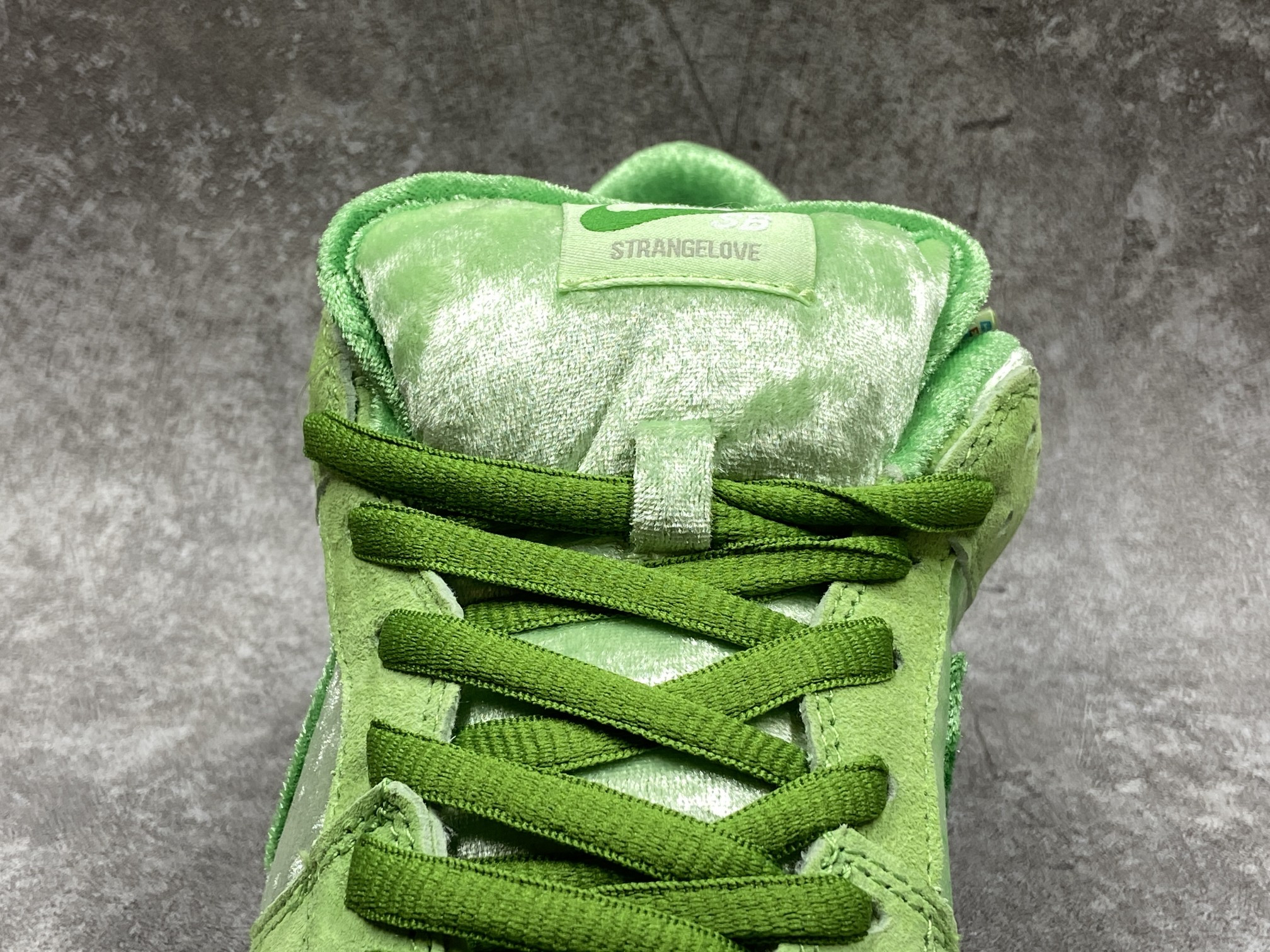Nike SB Dunk Low StrangeLove Skateboards Green (Customization Version )