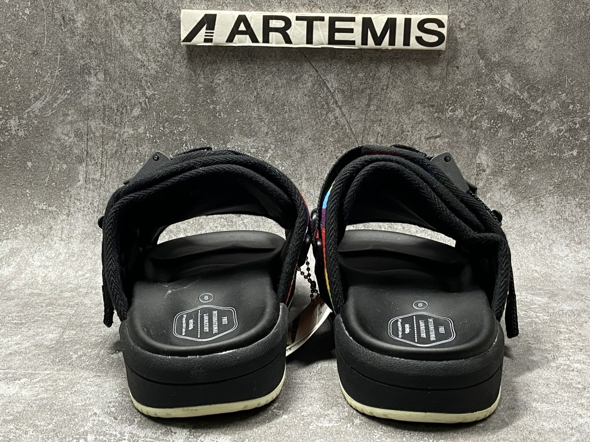 Visvim Christo Sandal Slipper Rainbow