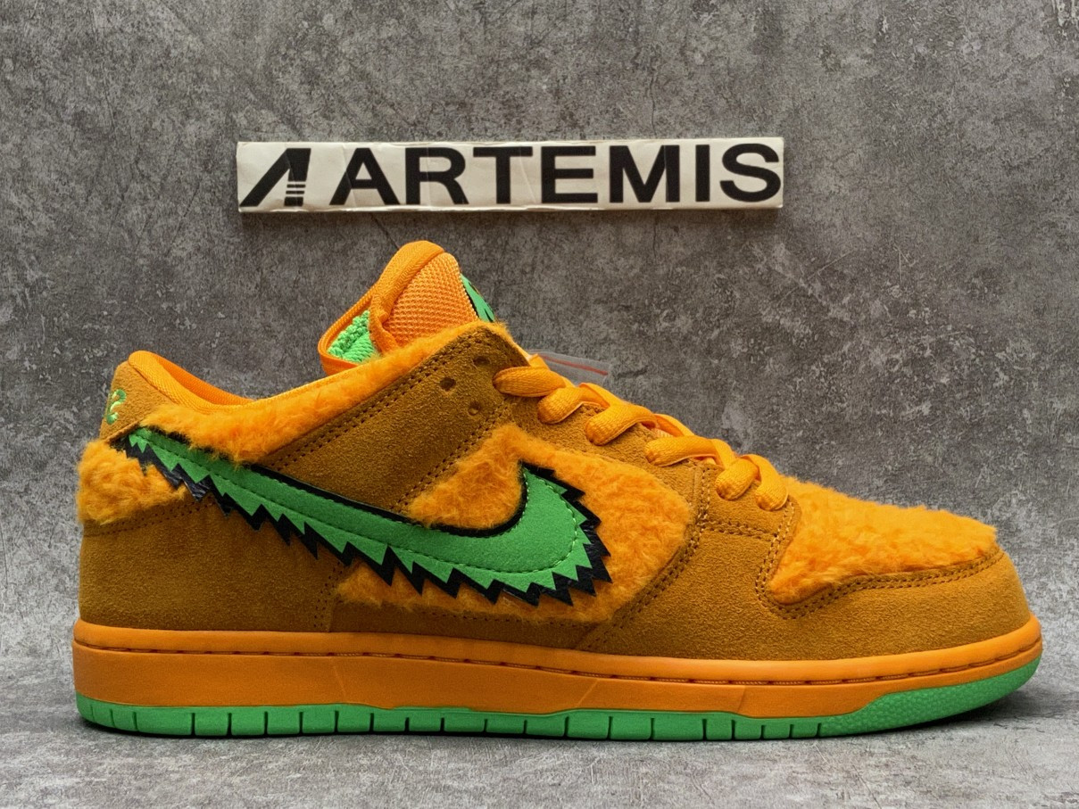 Grateful Dead x Dunk Low SB Orange Bear