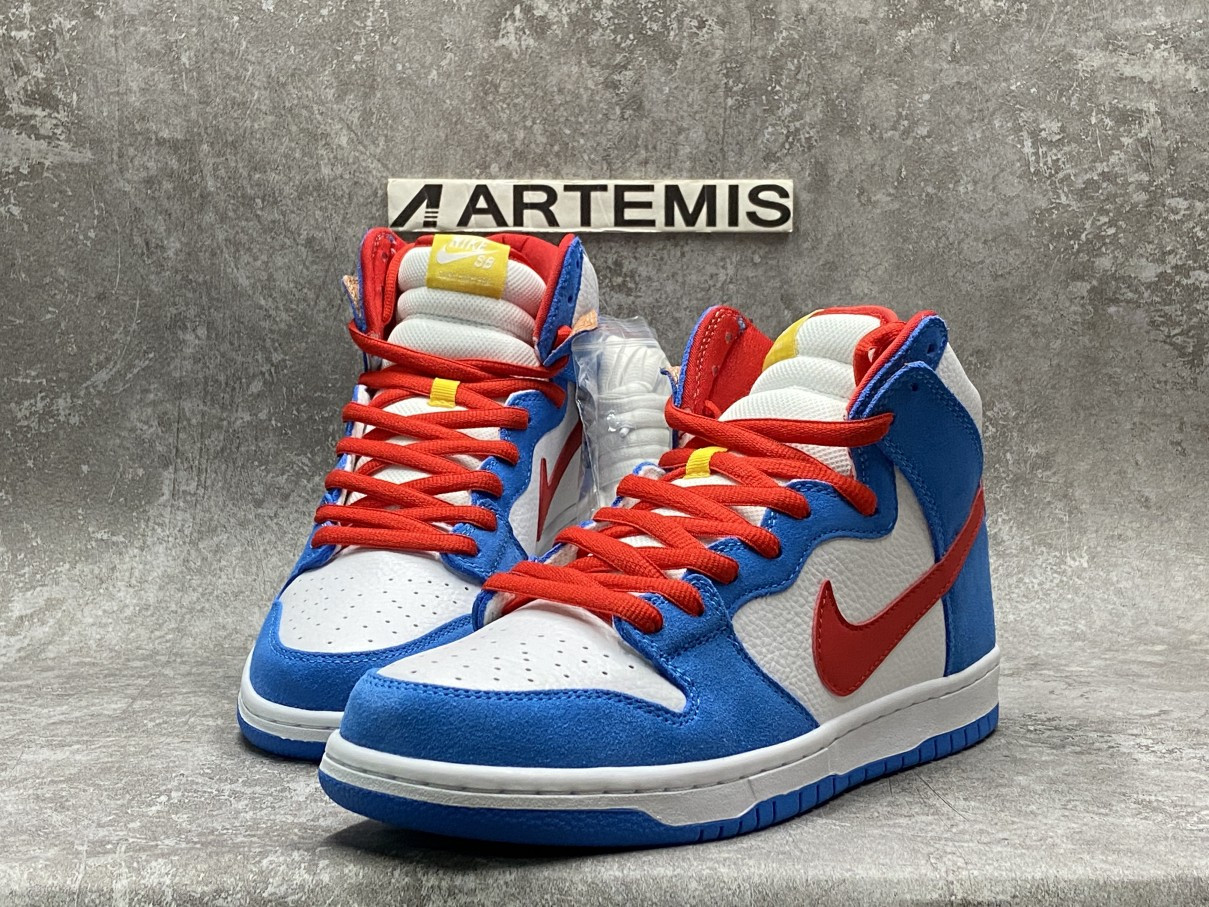 Nike SB Dunk High Kevin Perez Doraemon