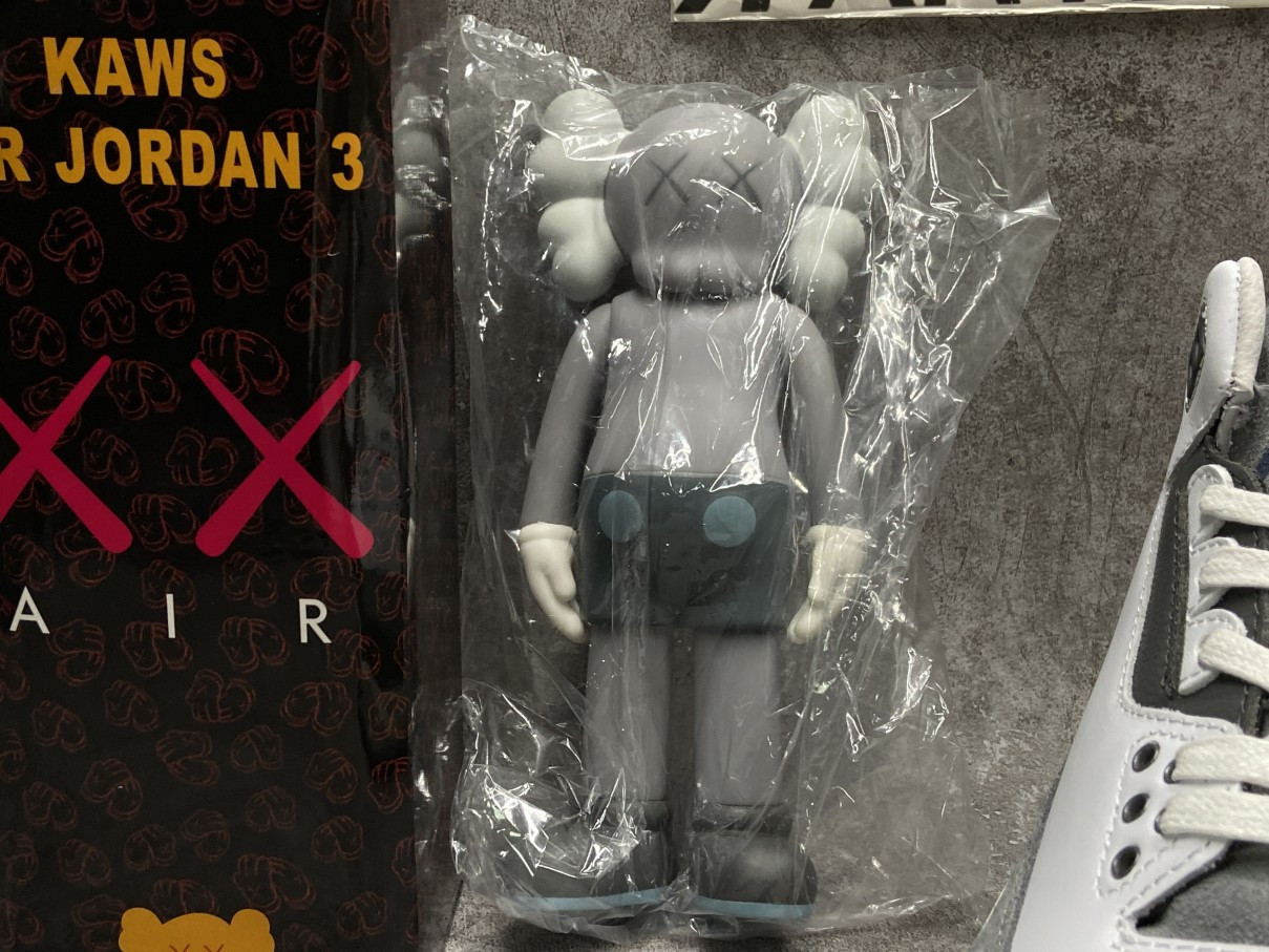 KAWS x Air Jordan 3 Retro SP Grey White